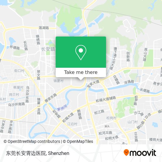 东莞长安霄边医院 map