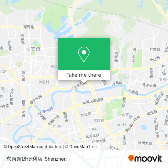 东康超级便利店 map