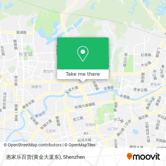 惠家乐百货(黄金大厦东) map