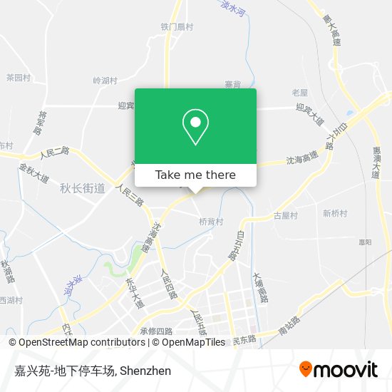 嘉兴苑-地下停车场 map