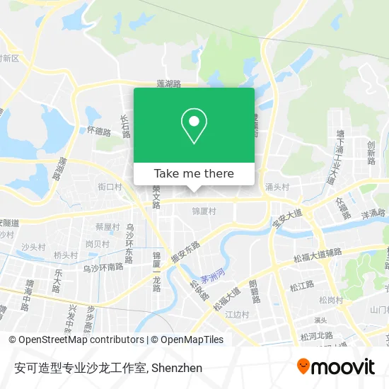 安可造型专业沙龙工作室 map