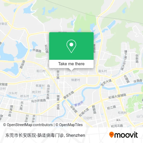东莞市长安医院-肠道病毒门诊 map