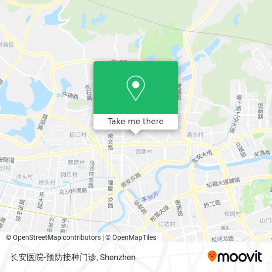 长安医院-预防接种门诊 map