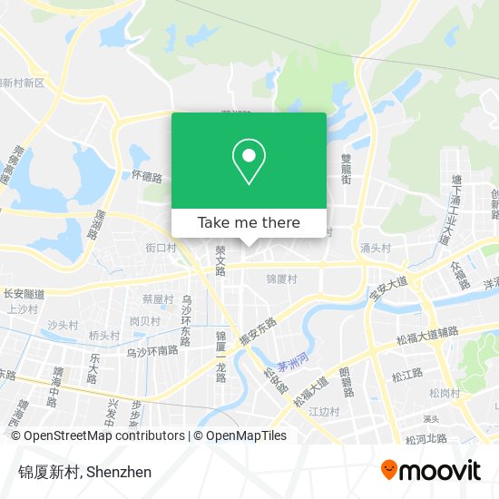 锦厦新村 map