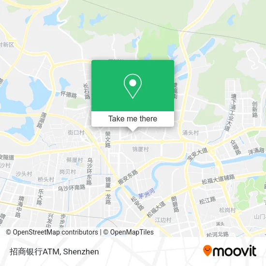 招商银行ATM map