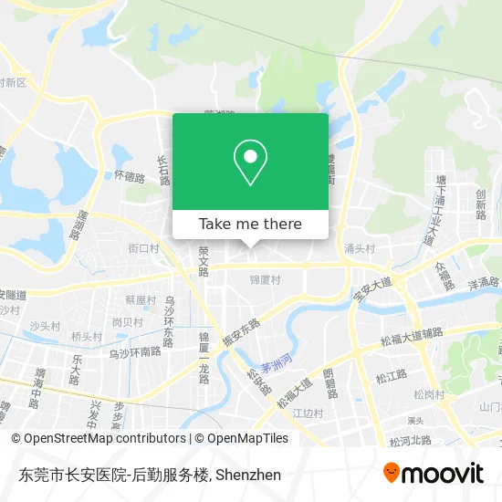 东莞市长安医院-后勤服务楼 map