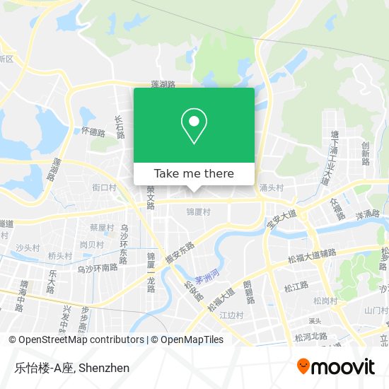 乐怡楼-A座 map