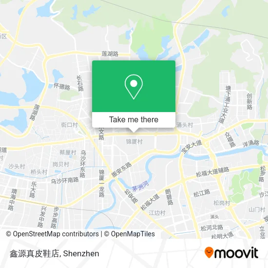 鑫源真皮鞋店 map