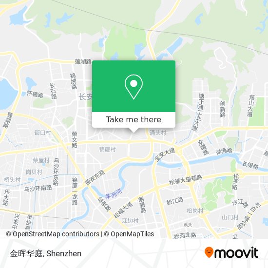 金晖华庭 map