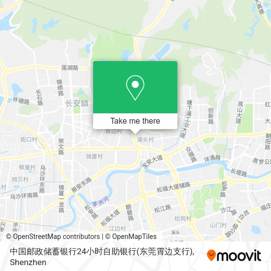 中国邮政储蓄银行24小时自助银行(东莞霄边支行) map