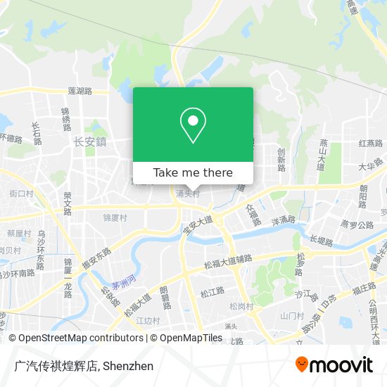 广汽传祺煌辉店 map