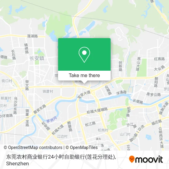 东莞农村商业银行24小时自助银行(莲花分理处) map