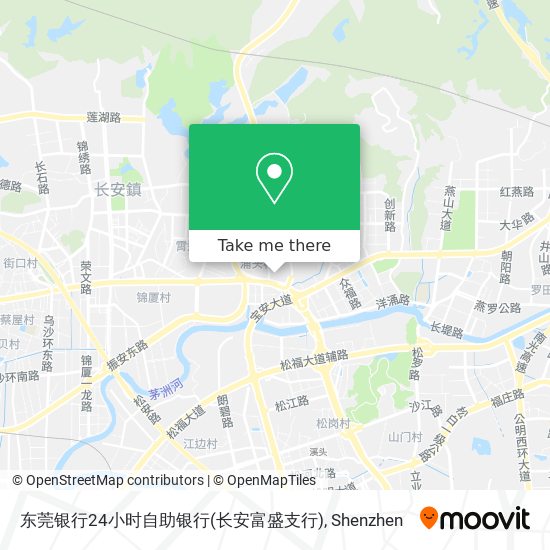 东莞银行24小时自助银行(长安富盛支行) map