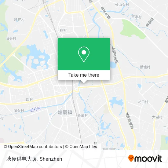 塘厦供电大厦 map