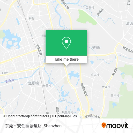 东莞平安住宿塘厦店 map
