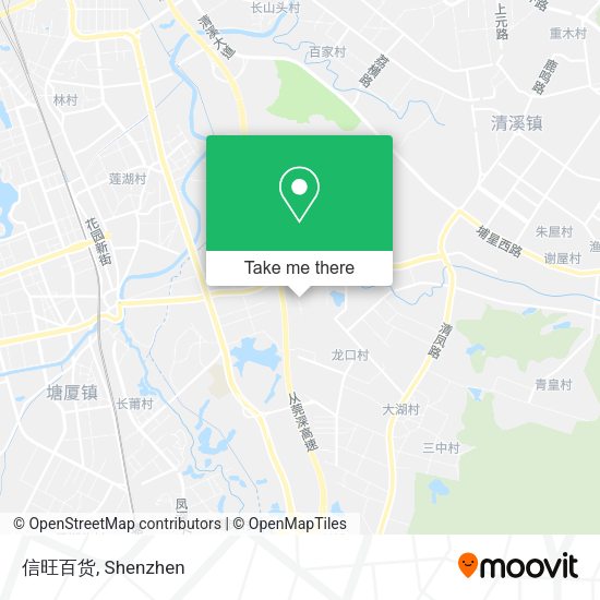 信旺百货 map