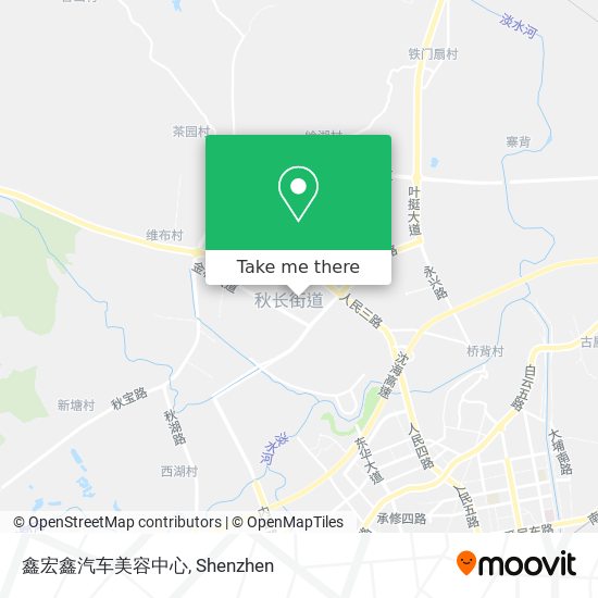 鑫宏鑫汽车美容中心 map