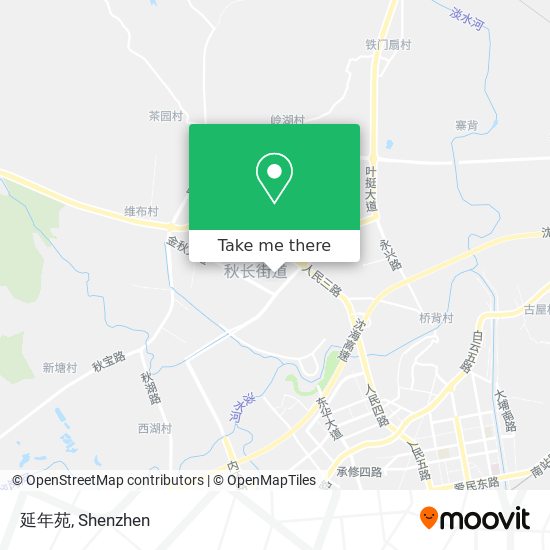 延年苑 map