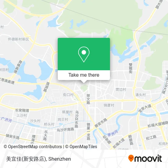 美宜佳(新安路店) map