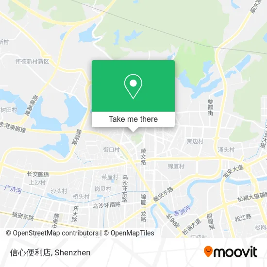 信心便利店 map