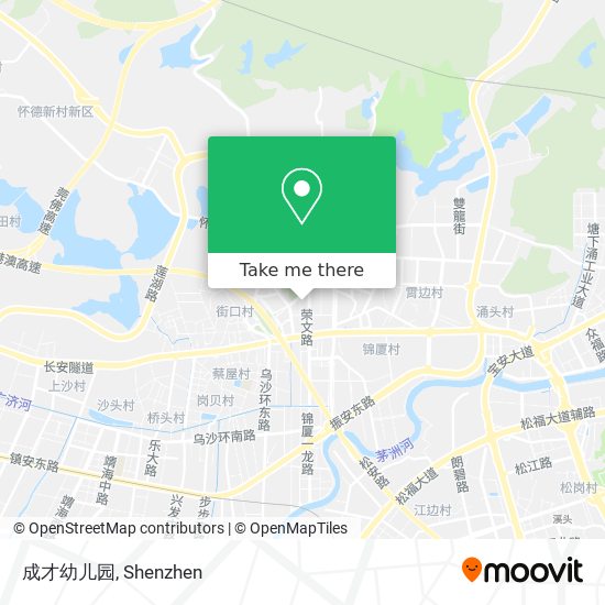 成才幼儿园 map