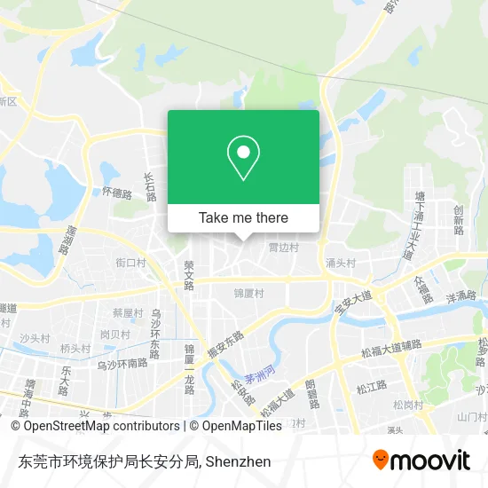 东莞市环境保护局长安分局 map