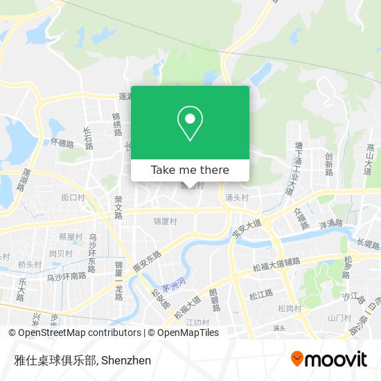 雅仕桌球俱乐部 map