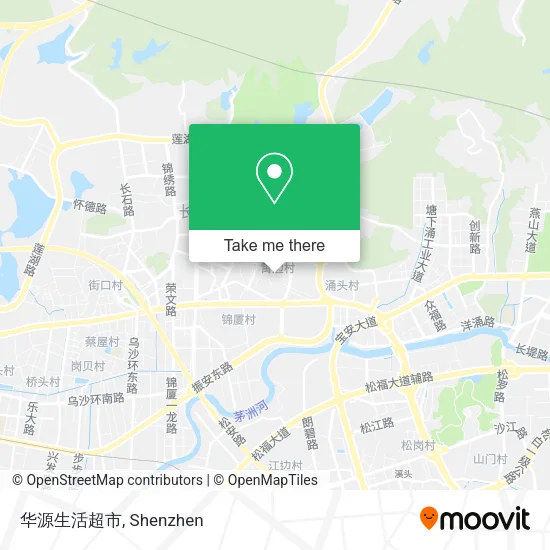 华源生活超市 map