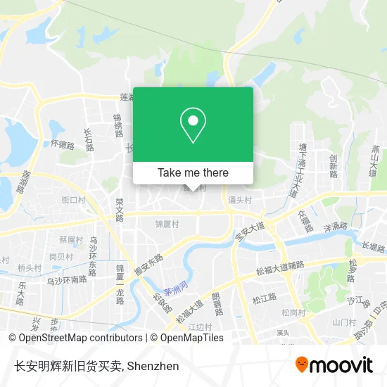 长安明辉新旧货买卖 map