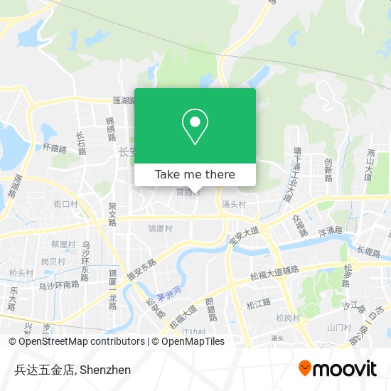 兵达五金店 map