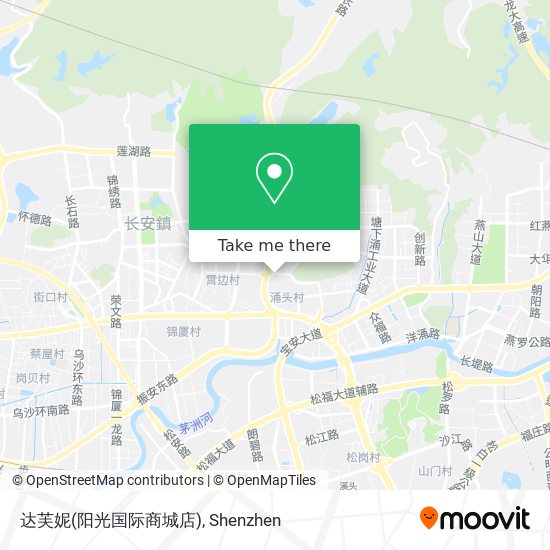 达芙妮(阳光国际商城店) map
