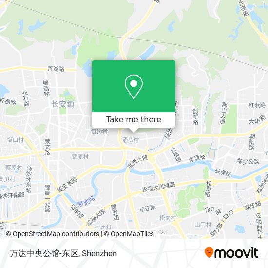 万达中央公馆-东区 map