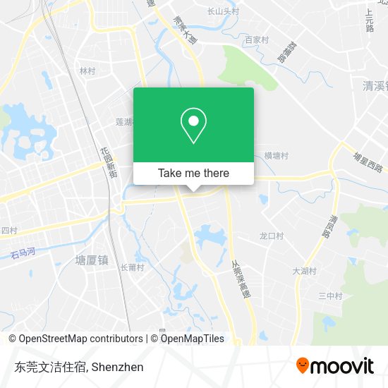 东莞文洁住宿 map