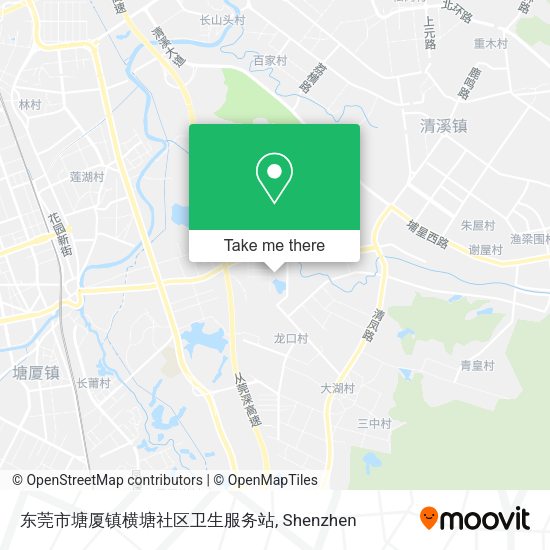 东莞市塘厦镇横塘社区卫生服务站 map