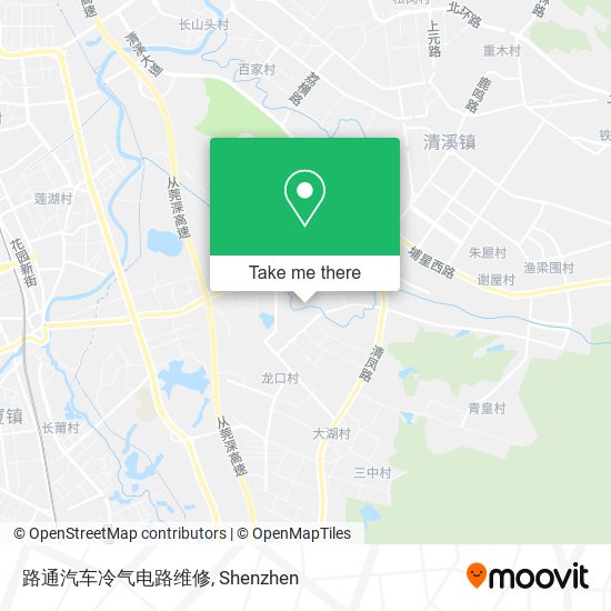 路通汽车冷气电路维修 map