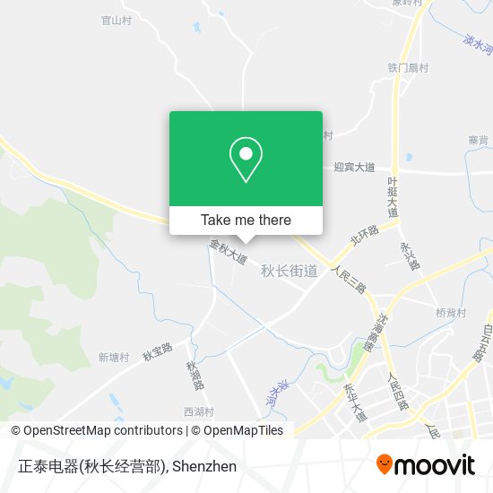 正泰电器(秋长经营部) map