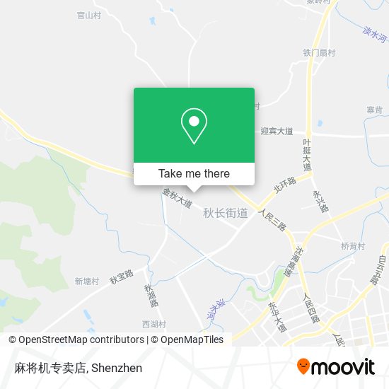 麻将机专卖店 map