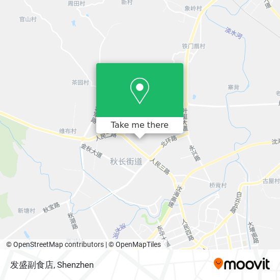 发盛副食店 map