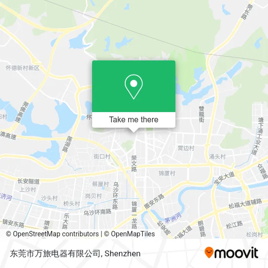 东莞市万旅电器有限公司 map