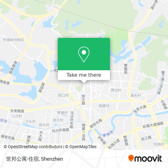 世邦公寓-住宿 map