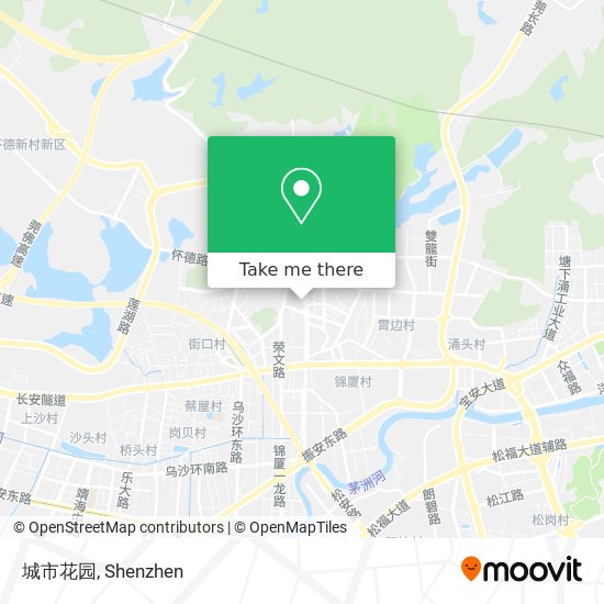 城市花园 map