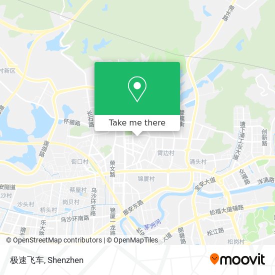 极速飞车 map