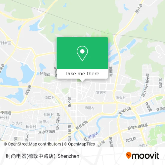 时尚电器(德政中路店) map