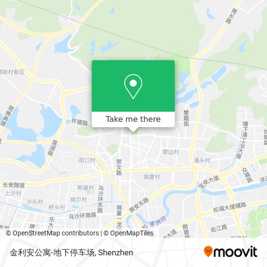 金利安公寓-地下停车场 map