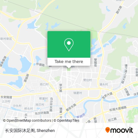 长安国际沐足阁 map