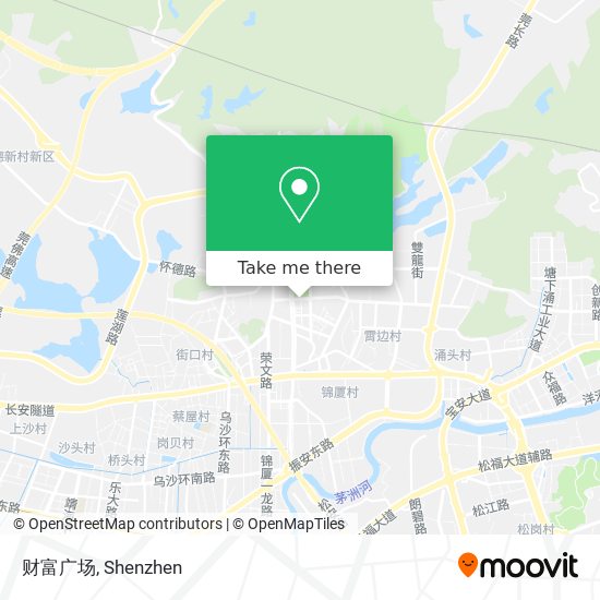 财富广场 map