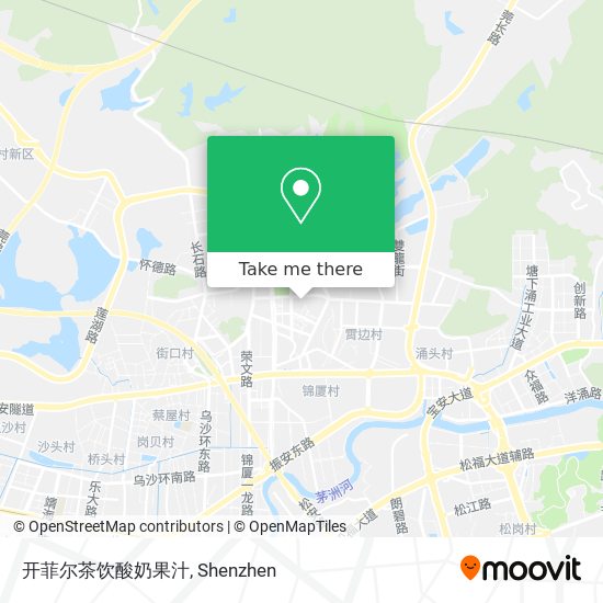 开菲尔茶饮酸奶果汁 map