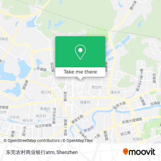 东莞农村商业银行atm map