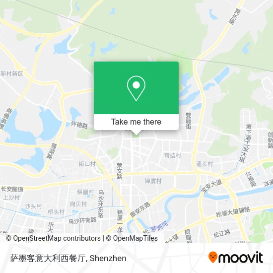 萨墨客意大利西餐厅 map