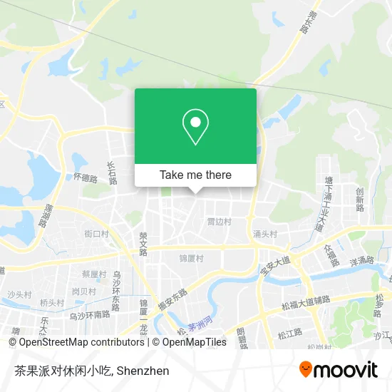 茶果派对休闲小吃 map